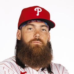 Brandon Marsh in Phillies uniform