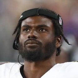 Tyler Huntley: Replaces Rush in loss