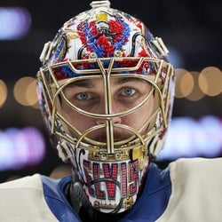 Elvis Merzlikins headshot